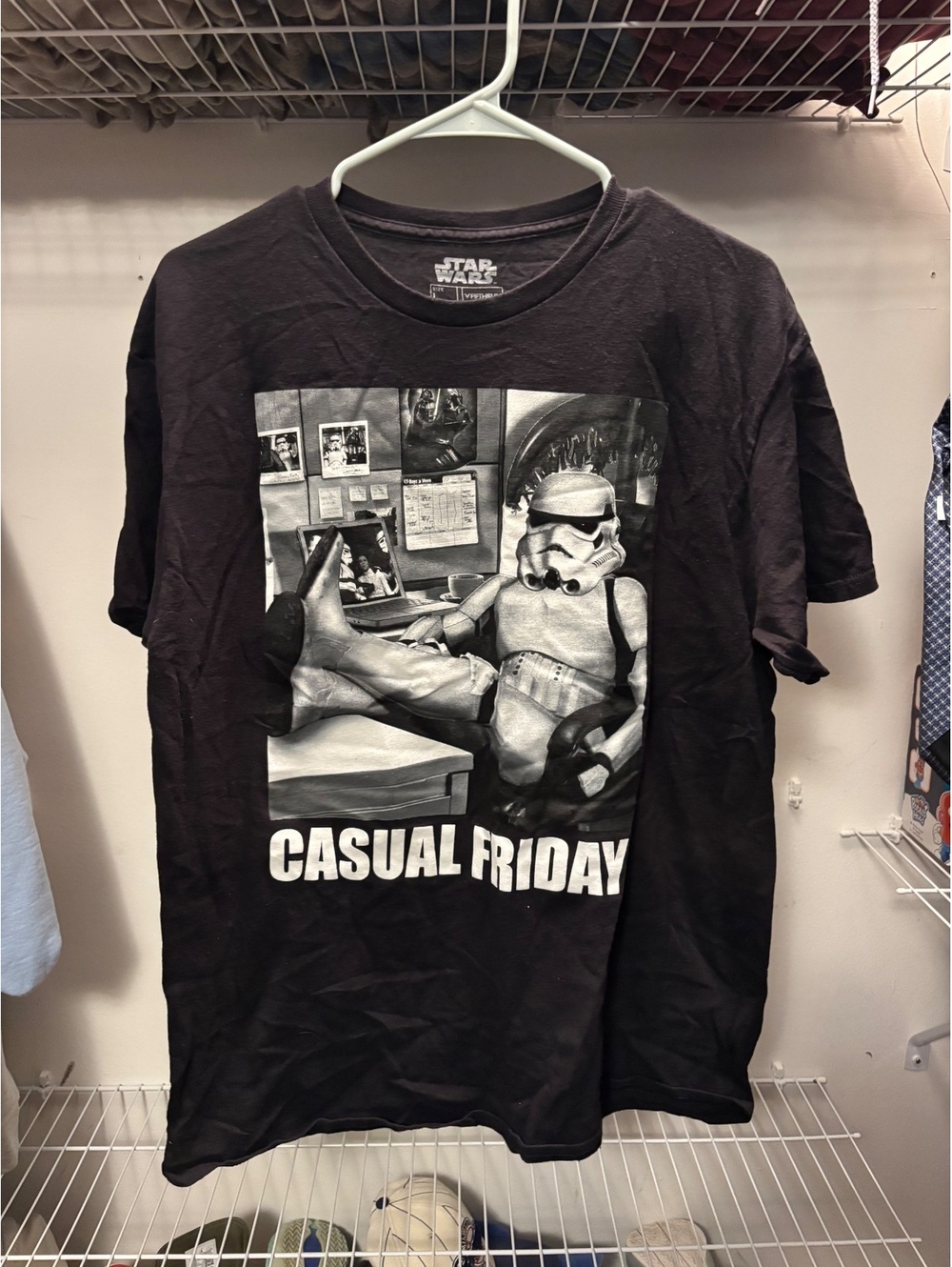 Star Wars Casual Friday Stormtrooper Graphic T-Shirt Large